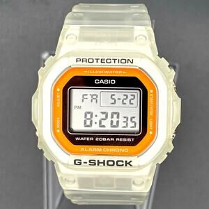 Casio G-Shock DW-5600LS-7 Color Skeleton Series Digital Translucent Watch NIB